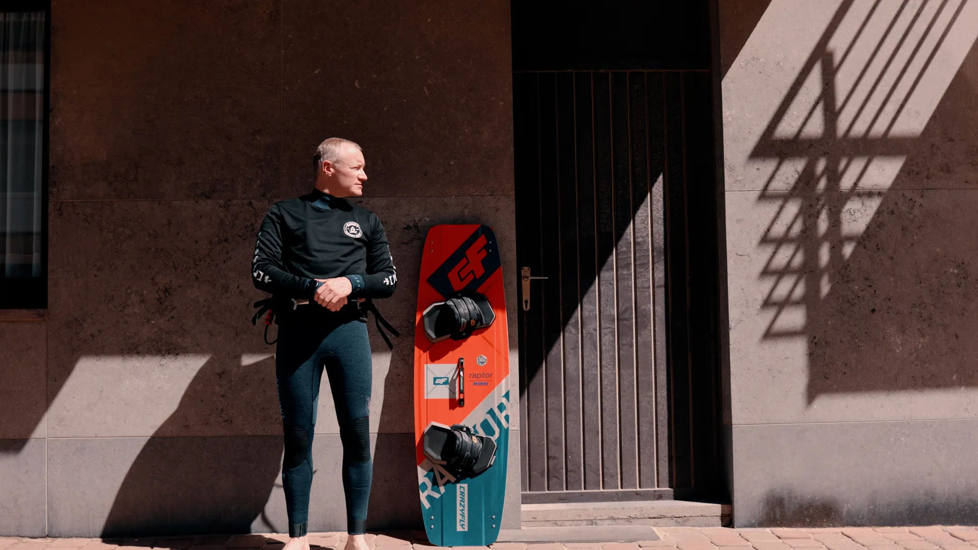 Antoine Biervoye wearing BINDY Clothing