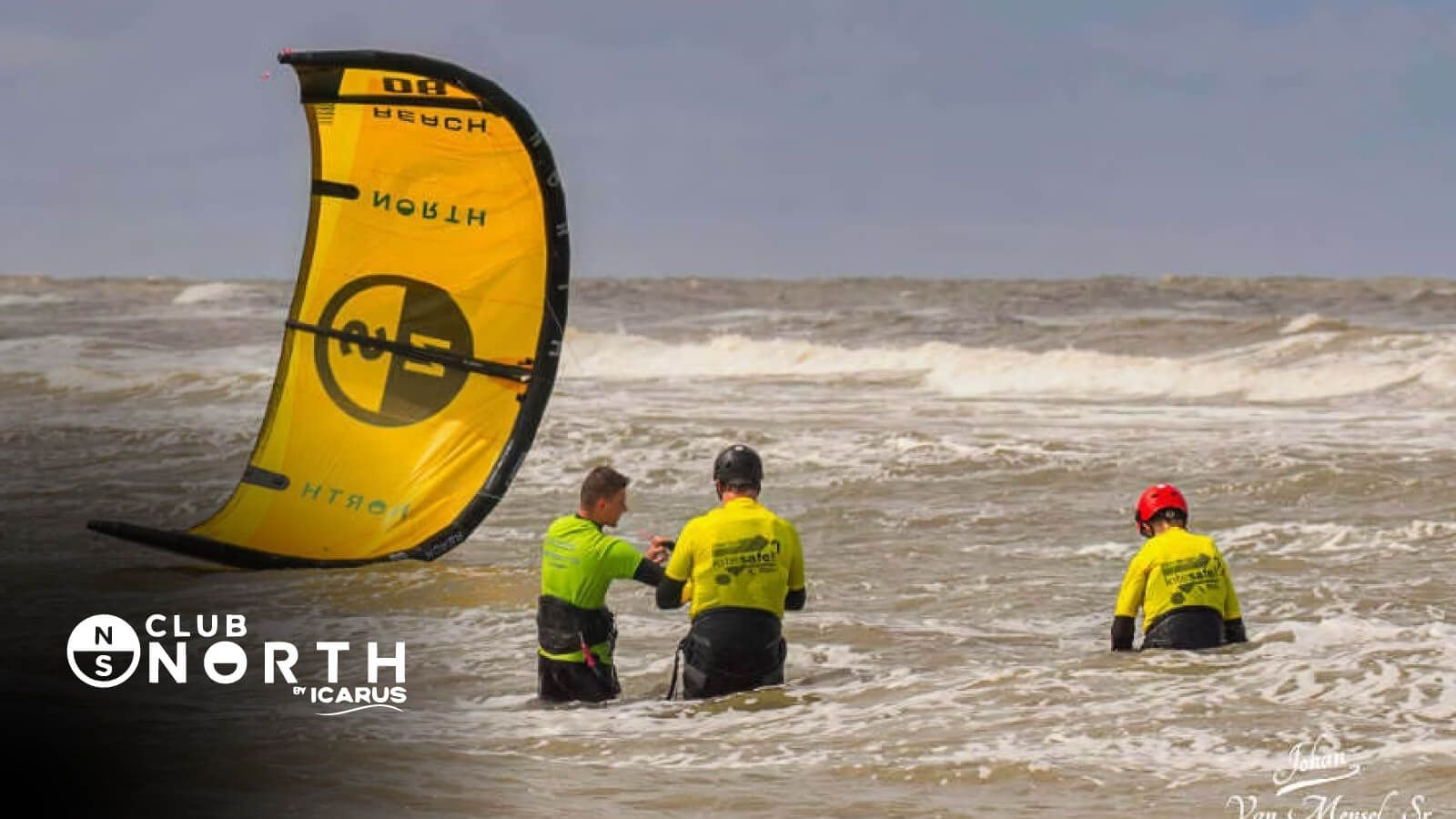 Club North by Icarus - école de kitesurf à Zeebrugge, Belgique