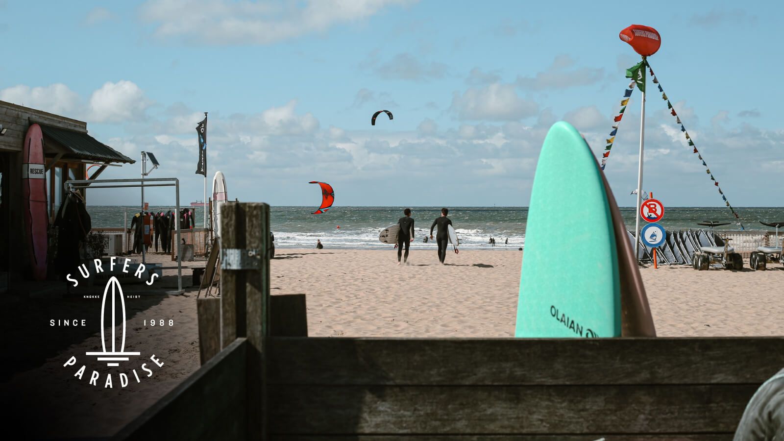 Surfers Paradise - école de kitesurf à Knokke-Heist, Belgique