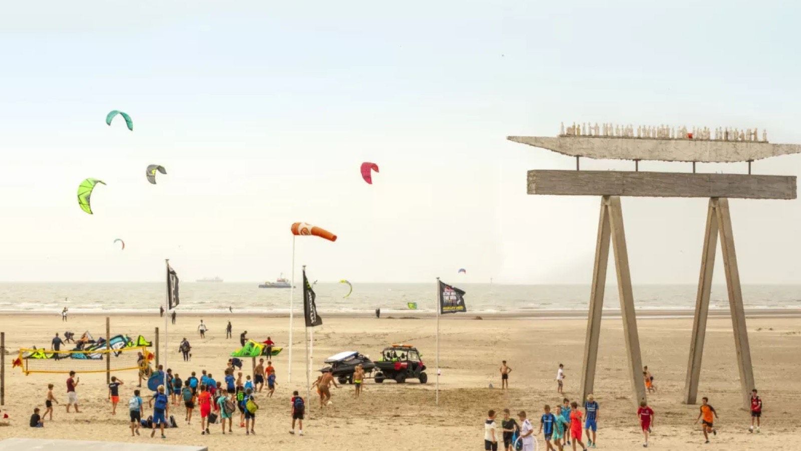 Zeebrugge Beach - spot de kitesurf à Zeebrugge, Belgique